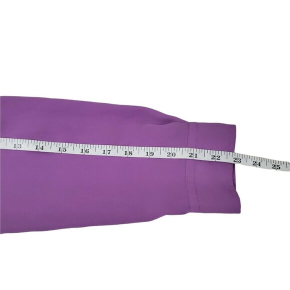 Soft Surroundings Blouse Small Purplw Periwinkle Top Lightweight 25304 - Picture 8 of 8